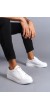 Boost Bağcıklı Cilt Erkek Günlük Sneaker Ayakkabı Cbt - Beyaz