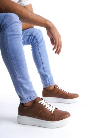 Boost Bağcıklı Cilt Erkek Günlük Sneaker Ayakkabı C