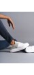 Boost Bağcıklı Cilt Süet Erkek Günlük Sneaker Ayakkabı Csbt - Beyaz/gri