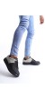 Boost Bağcıklı Cilt Süet Erkek Günlük Sneaker Ayakkabı Csst - Siyah/gri