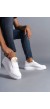 Hippo Bağcıksız Cilt Erkek Günlük Sneaker Ayakkabı Cbt - Beyaz