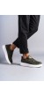 Hippo Bağcıksız Cilt Erkek Günlük Sneaker Ayakkabı Cbt - Haki