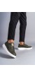Hippo Bağcıksız Cilt Erkek Günlük Sneaker Ayakkabı Cbt - Haki