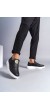 Hippo Bağcıksız Cilt Erkek Günlük Sneaker Ayakkabı Cbt - Siyah