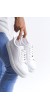 Elite Bağcıklı Cilt Erkek Günlük Sneaker Ayakkabı Cbt - Beyaz