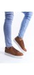 Prestige Bağcıklı Cilt Kapitone Desenli Erkek Günlük Sneaker Ayakkabı C