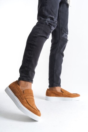 Estilo X Bağcıksız Süet Erkek Günlük Spor Klasik Ayakkabı S